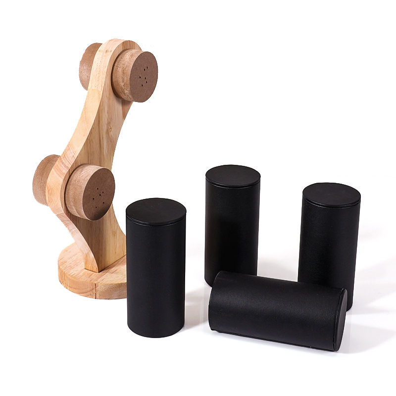2-Tier Curved Wood Bracelet Ho - Jewelry And Watches Store avis et prix