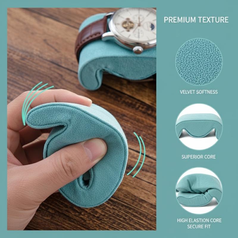 Elegant Soft Flannelette Watch - Jewelry Like Watches avis et prix