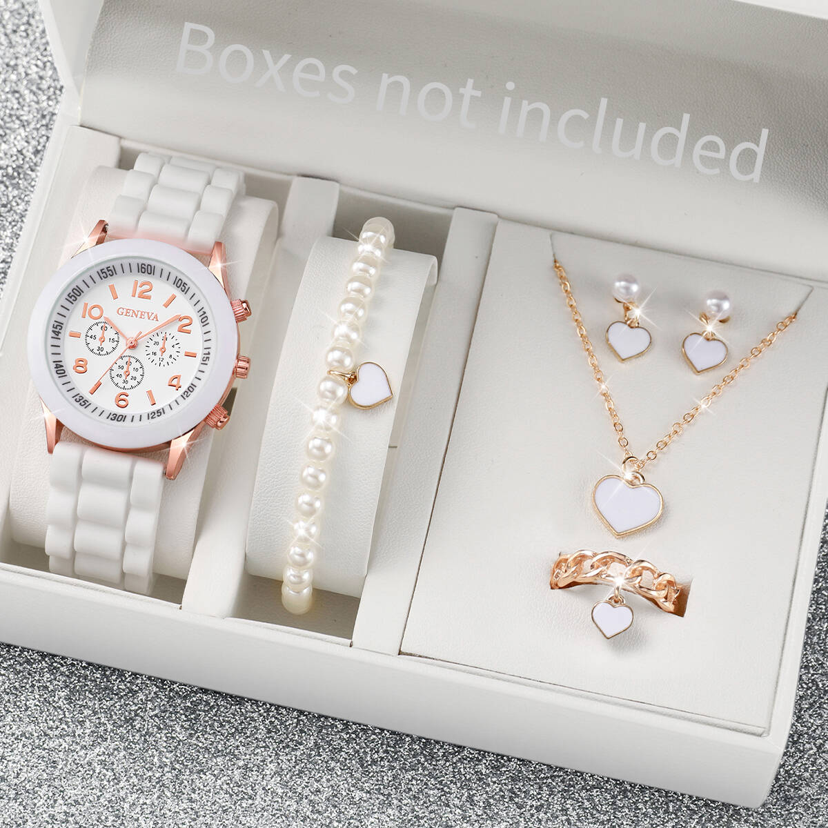 5/6PCS Fashion Women Watches J - Mystery Jewelry Jar Watches avis et prix