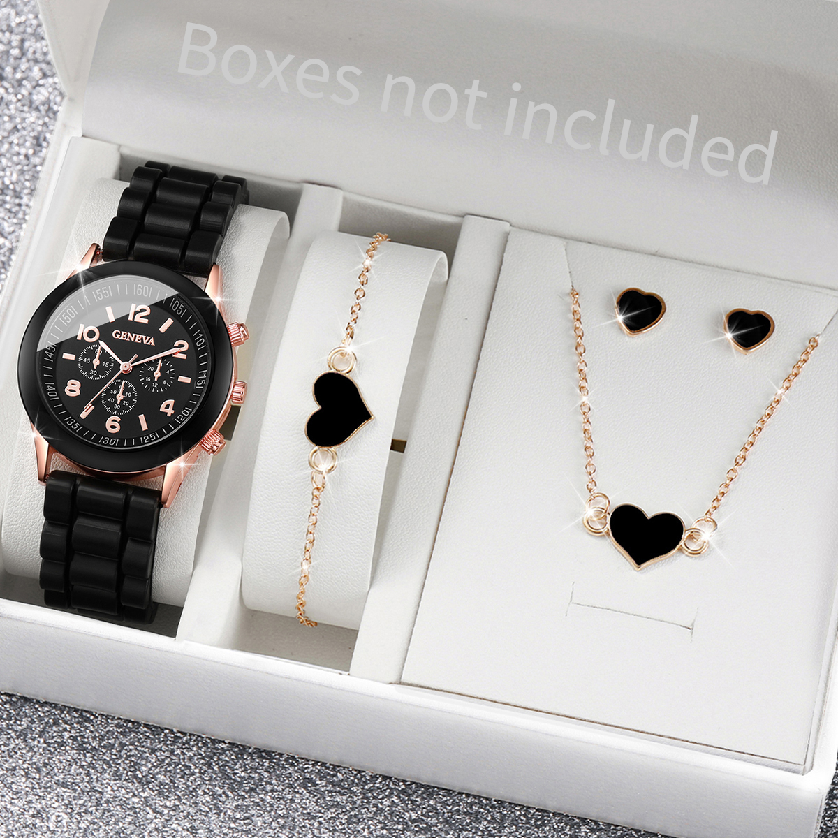 5/6PCS Fashion Women Watches J - Mystery Jewelry Jar Watches avis et prix