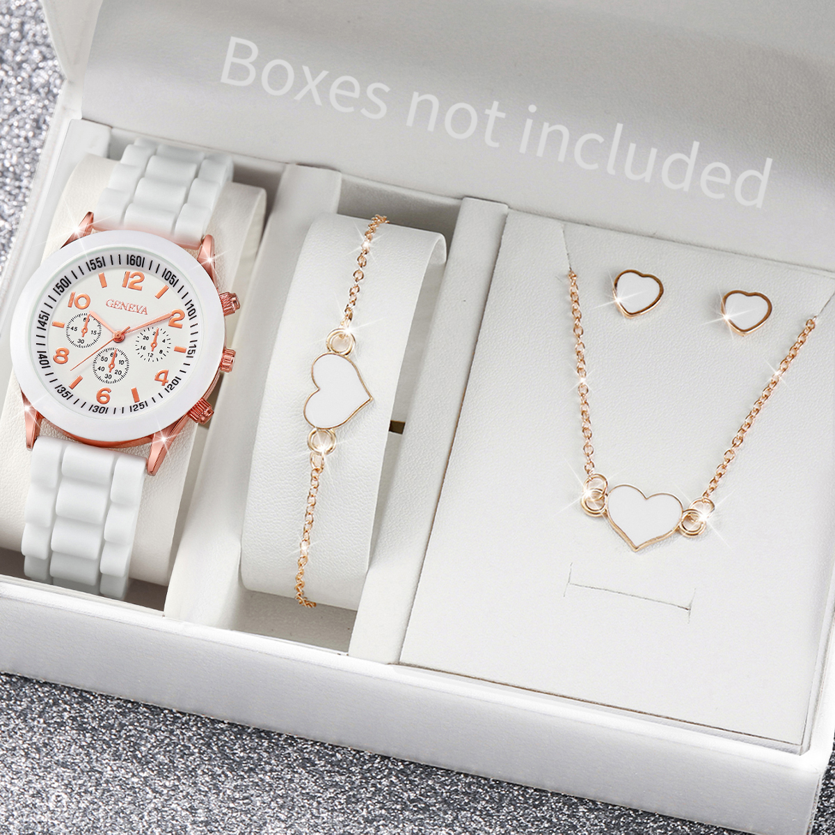 5/6PCS Fashion Women Watches J - Mystery Jewelry Jar Watches avis et prix