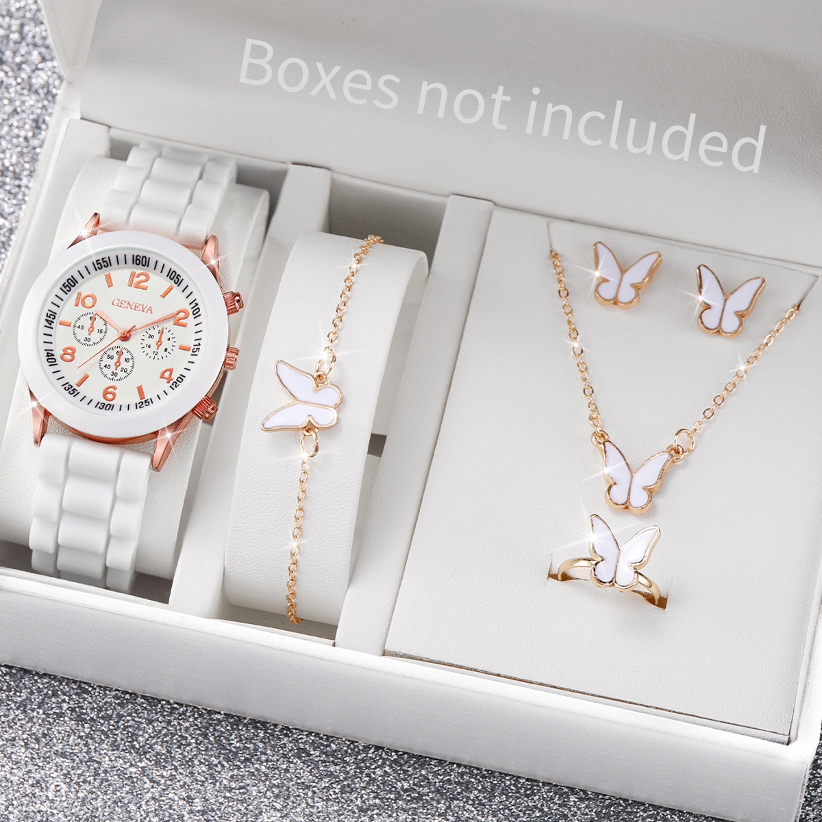 5/6PCS Fashion Women Watches J - Mystery Jewelry Jar Watches avis et prix