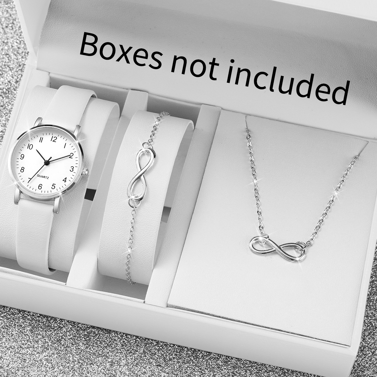 3PCS/Set Women Watches Fashion - Mystery Jewelry Jar Watches avis et prix