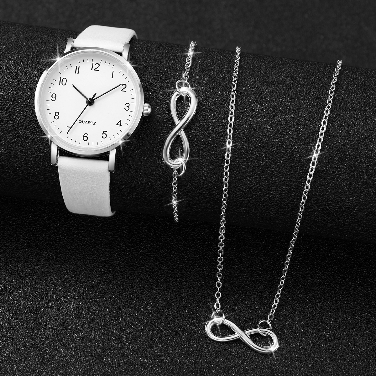 3PCS/Set Women Watches Fashion - Mystery Jewelry Jar Watches avis et prix