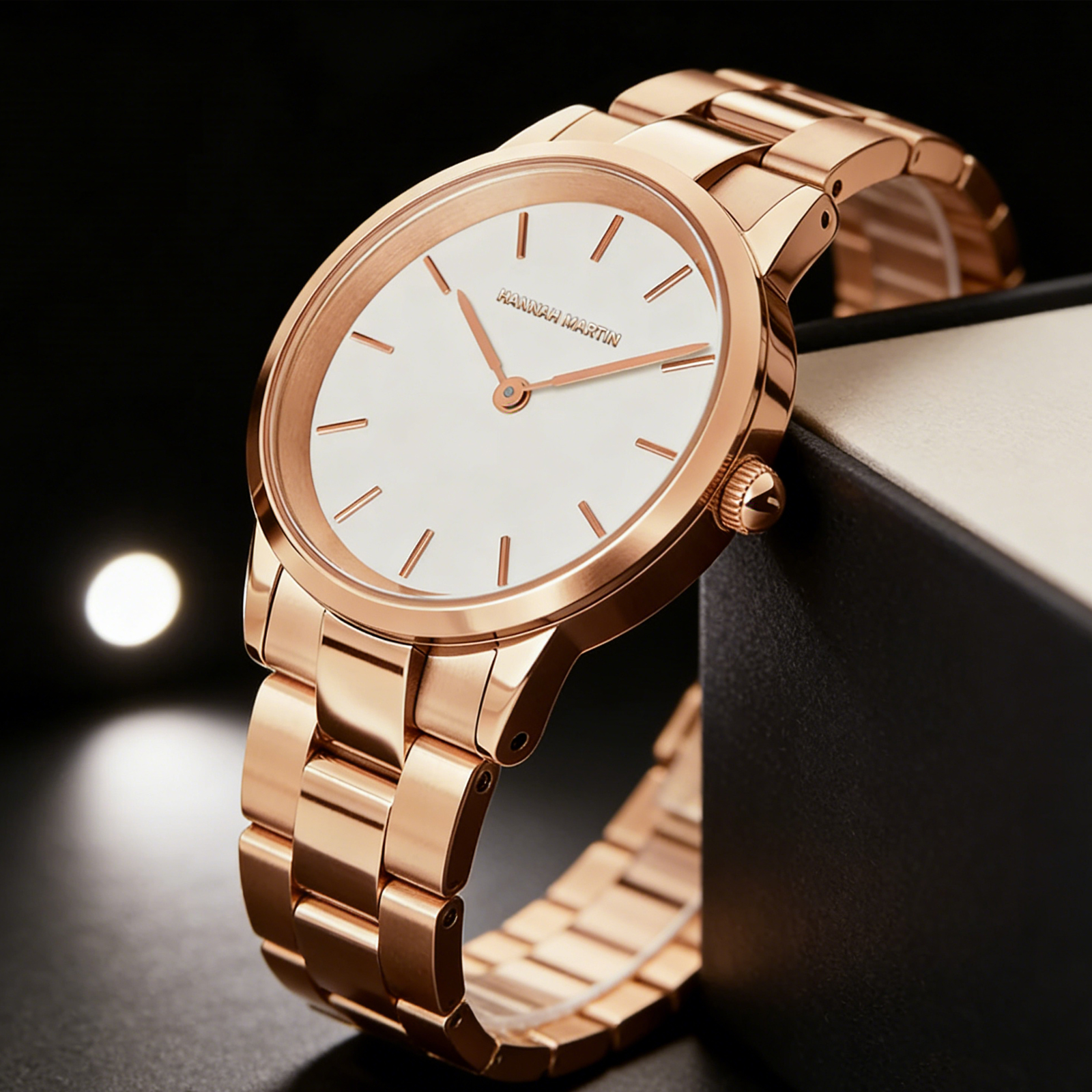 Womens Watch Rose Gold Stainle - Mystery Jewelry Jar Watches avis et prix
