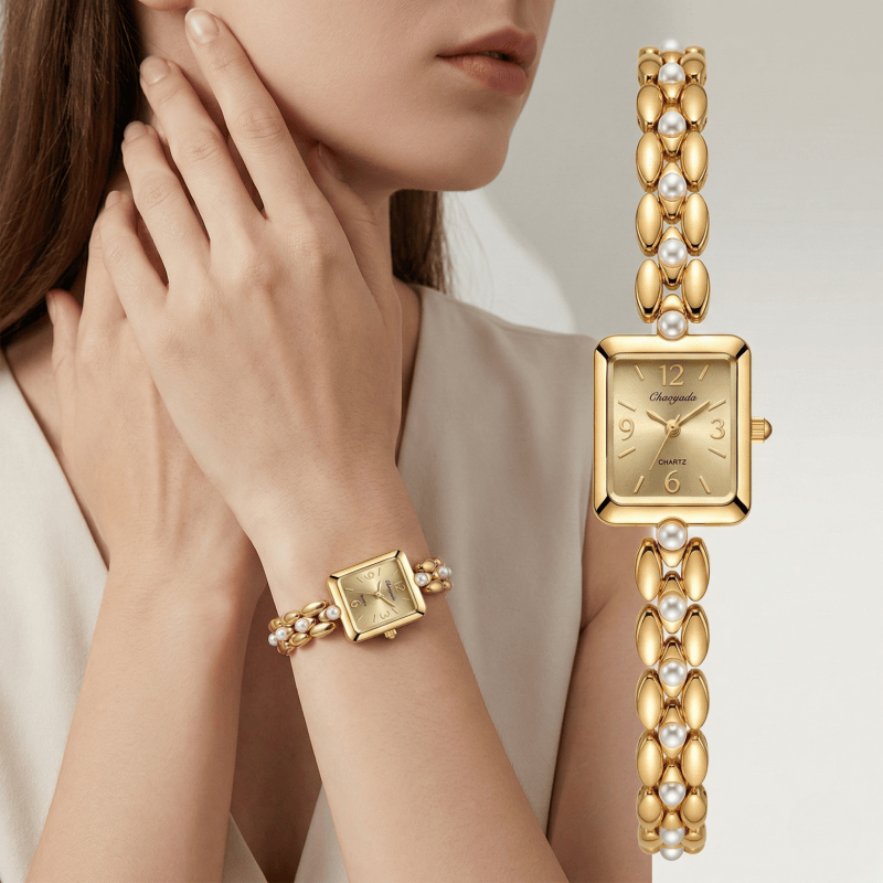 Luxury Golden Women's Watch Fa - Jewelry Watches Vintage avis et prix