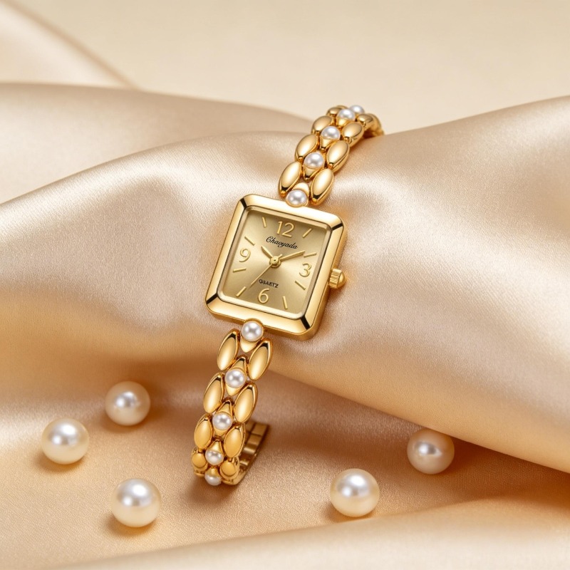 Luxury Golden Women's Watch Fa - Jewelry Watches Vintage avis et prix