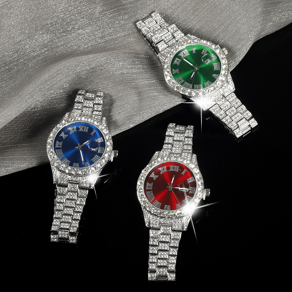 New Punk Men Watch Iced Out Di - Mystery Jewelry Jar Watches avis et prix