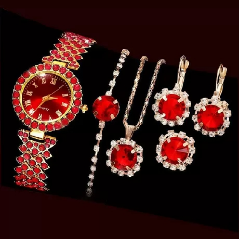 6PCS Elegant Women's Fashion J - Jewelry Like Watches avis et prix